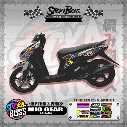 MIO GEAR DECALS ( JRP THAI X PINAS )【WITH FREEBIES】