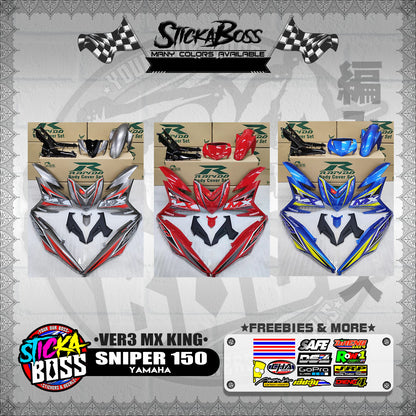 SNIPER 150 DECALS ( VER3 MX KING )【WITH FREEBIES】