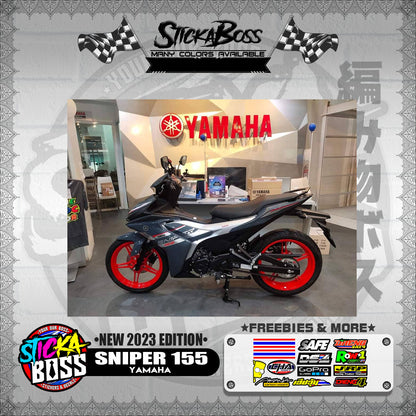 SNIPER 155 DECALS ( NEW 2023 EDITION )【WITH FREEBIES】