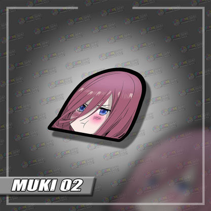 The Quintessential Quintuplets | ANIME PEEKER STICKER【VINYL PRINTED】( LAMINATED / WATERPROOF )