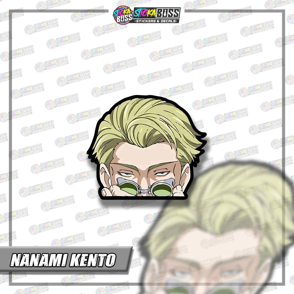 JUJUTSU KAISEN | ANIME PEEKER STICKER【VINYL PRINTED】( LAMINATED / WATERPROOF )