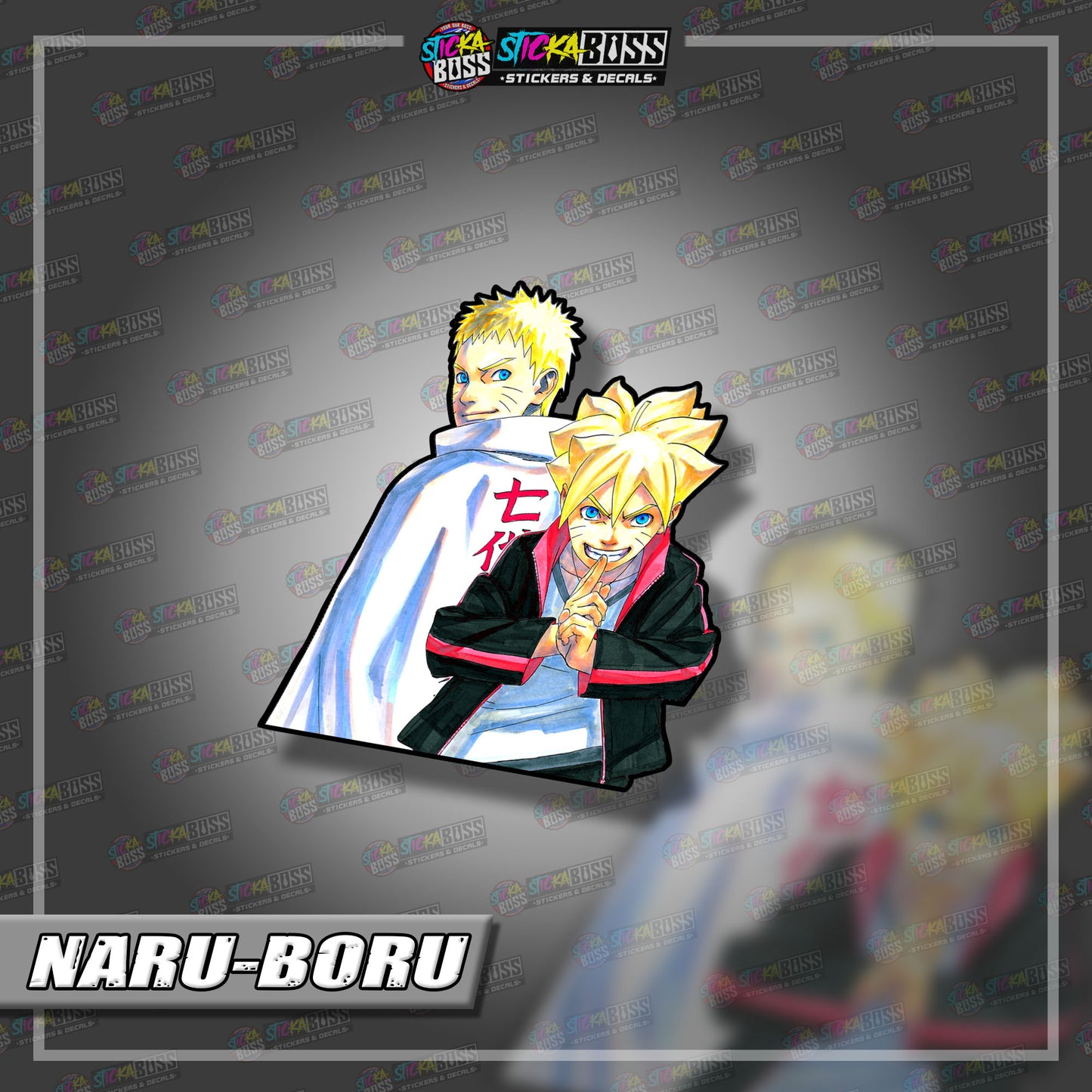 NARUTO PART 2 | ANIME PEEKER STICKER【VINYL PRINTED】( LAMINATED / WATERPROOF )