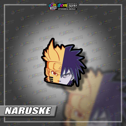 NARUTO | ANIME PEEKER STICKER【VINYL PRINTED】( LAMINATED / WATERPROOF )