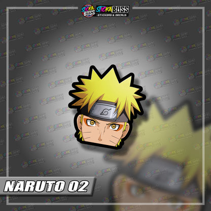 NARUTO | ANIME PEEKER STICKER【VINYL PRINTED】( LAMINATED / WATERPROOF )