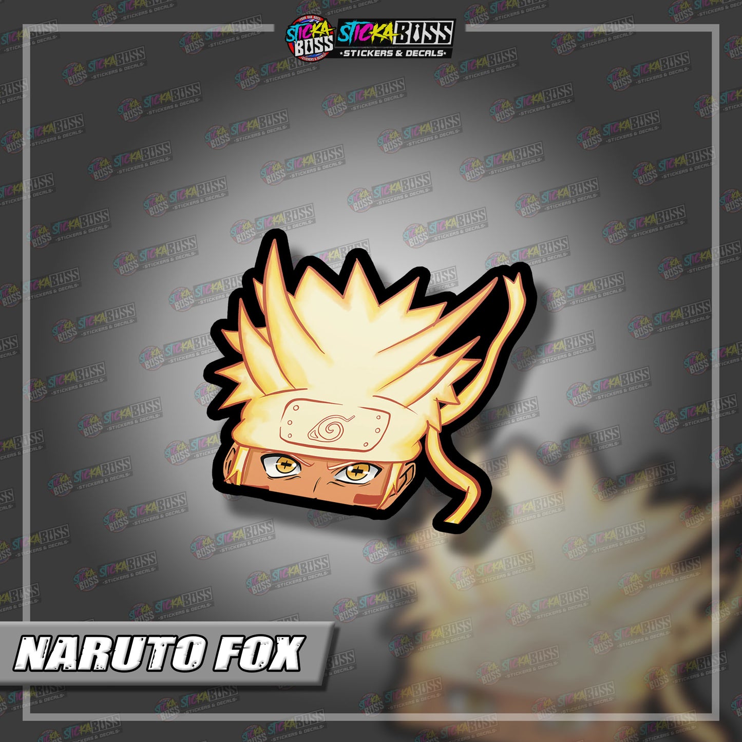 NARUTO PART 2 | ANIME PEEKER STICKER【VINYL PRINTED】( LAMINATED / WATERPROOF )