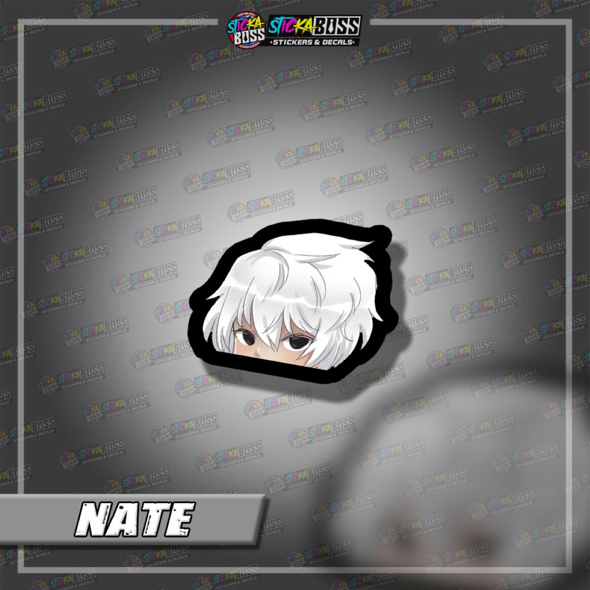 DEATH NOTE | ANIME PEEKER STICKER【VINYL PRINTED】( LAMINATED / WATERPROOF )