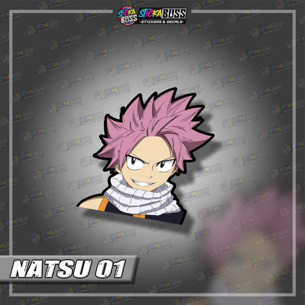 FAIRYTAIL | ANIME PEEKER STICKER【VINYL PRINTED】( LAMINATED / WATERPROOF )