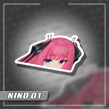 The Quintessential Quintuplets | ANIME PEEKER STICKER【VINYL PRINTED】( LAMINATED / WATERPROOF )