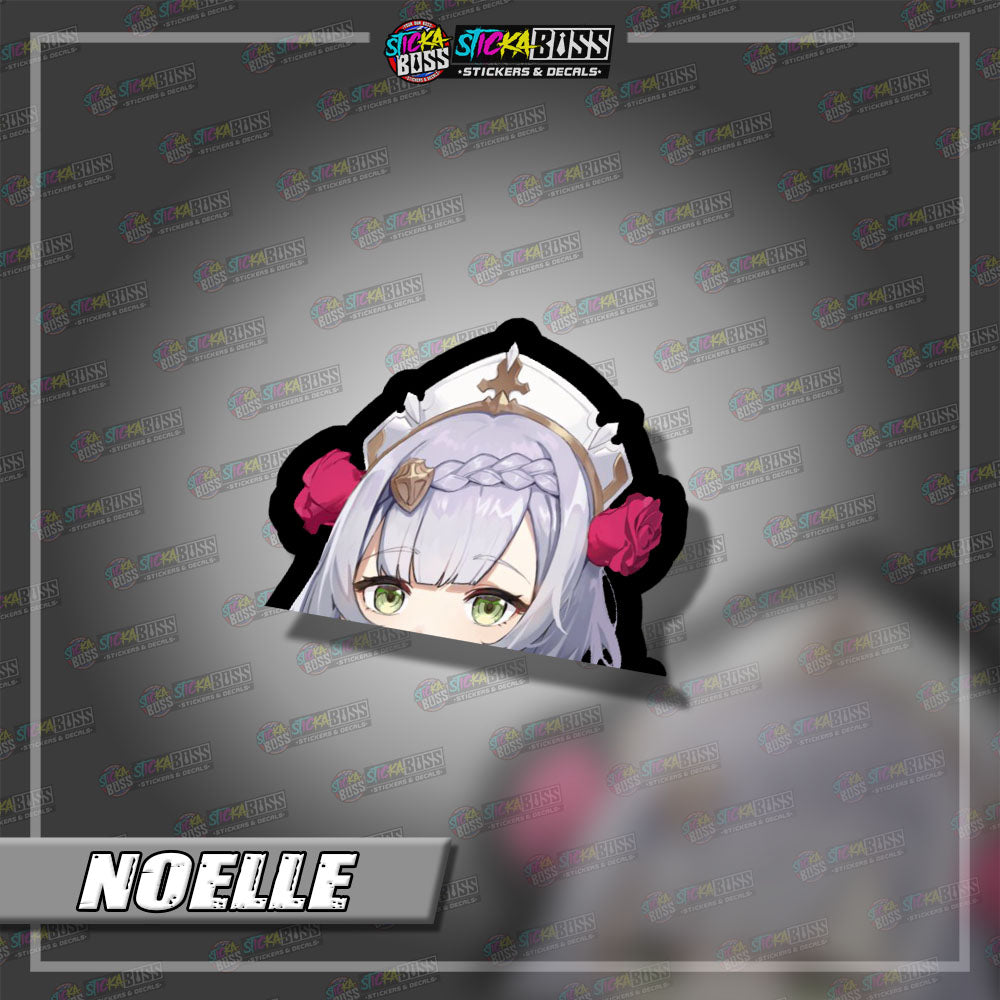GENSHIN IMPACT | ANIME PEEKER STICKER【VINYL PRINTED】( LAMINATED / WATERPROOF )