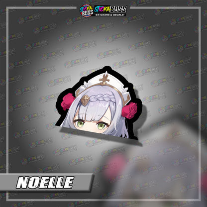 GENSHIN IMPACT | ANIME PEEKER STICKER【VINYL PRINTED】( LAMINATED / WATERPROOF )