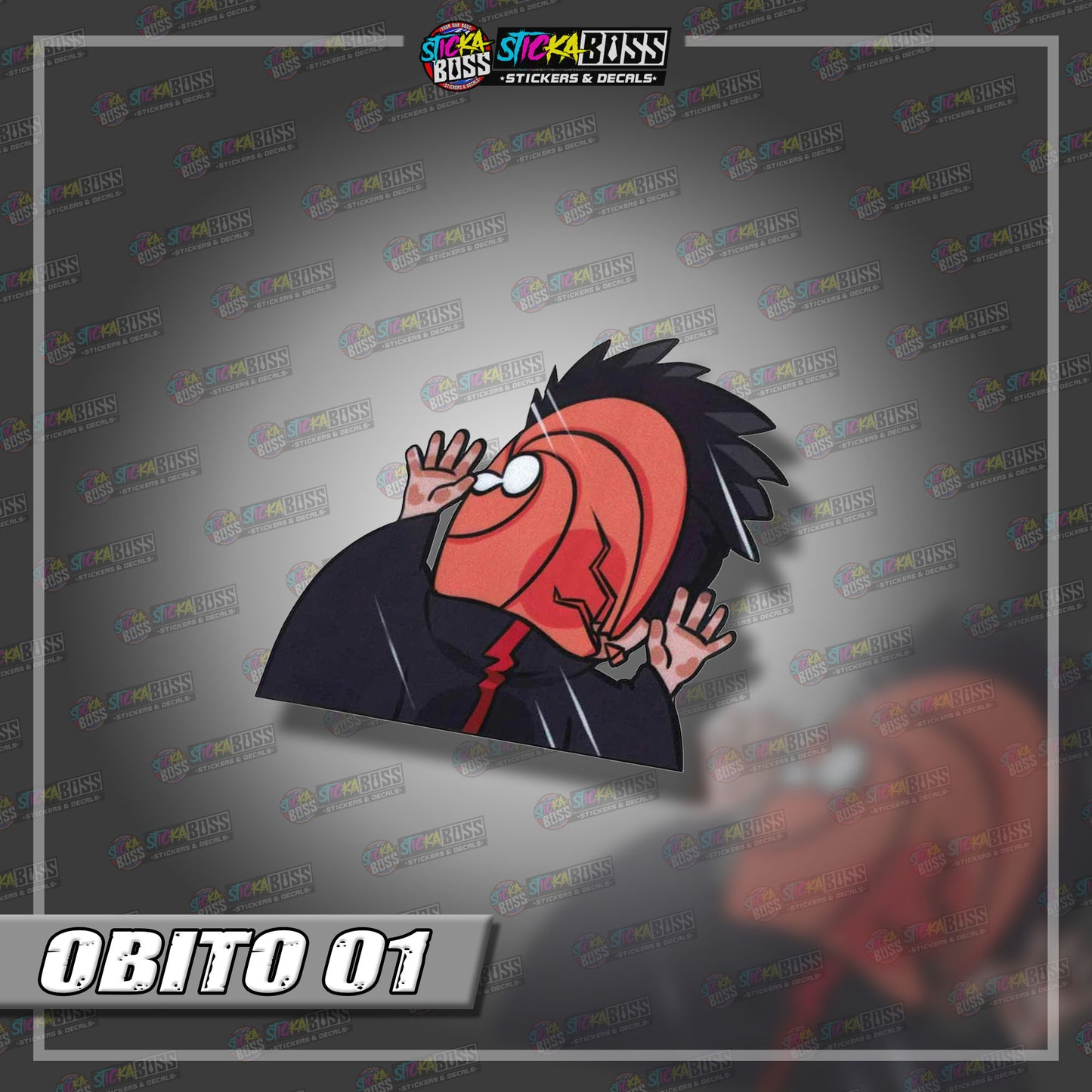 NARUTO PART 2 | ANIME PEEKER STICKER【VINYL PRINTED】( LAMINATED / WATERPROOF )