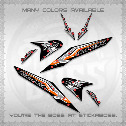 CLICK V2 VARIO DECALS (MOTIF POLET SAKURA DESIGN)STICKER DECALS By STICKABOSS
