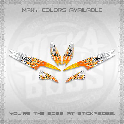 AEROX V3 STOCK STRIPING DECALS (SP EDITION)STICKER DECALS By STICKABOSS