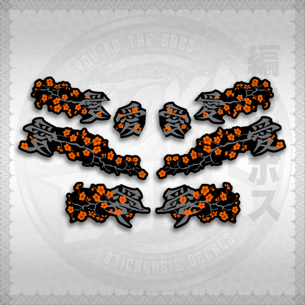 STICKER DECALS for NMAX V2 INDO (NV2SAXFL) By STICKABOSS (SOFIE LAMINATED WATERPROOF)