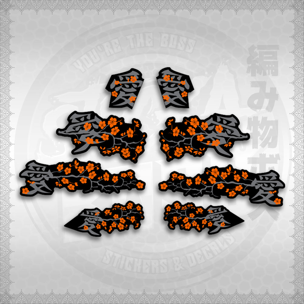 STICKER DECALS for NMAX V3 TURBO INDO (NV3SAXFL) By STICKABOSS (SOFIE LAMINATED WATERPROOF)