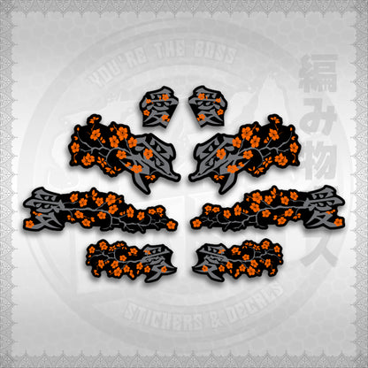 STICKER DECALS for NMAX V1 INDO (NV1SAXFL) By STICKABOSS (SOFIE LAMINATED WATERPROOF)