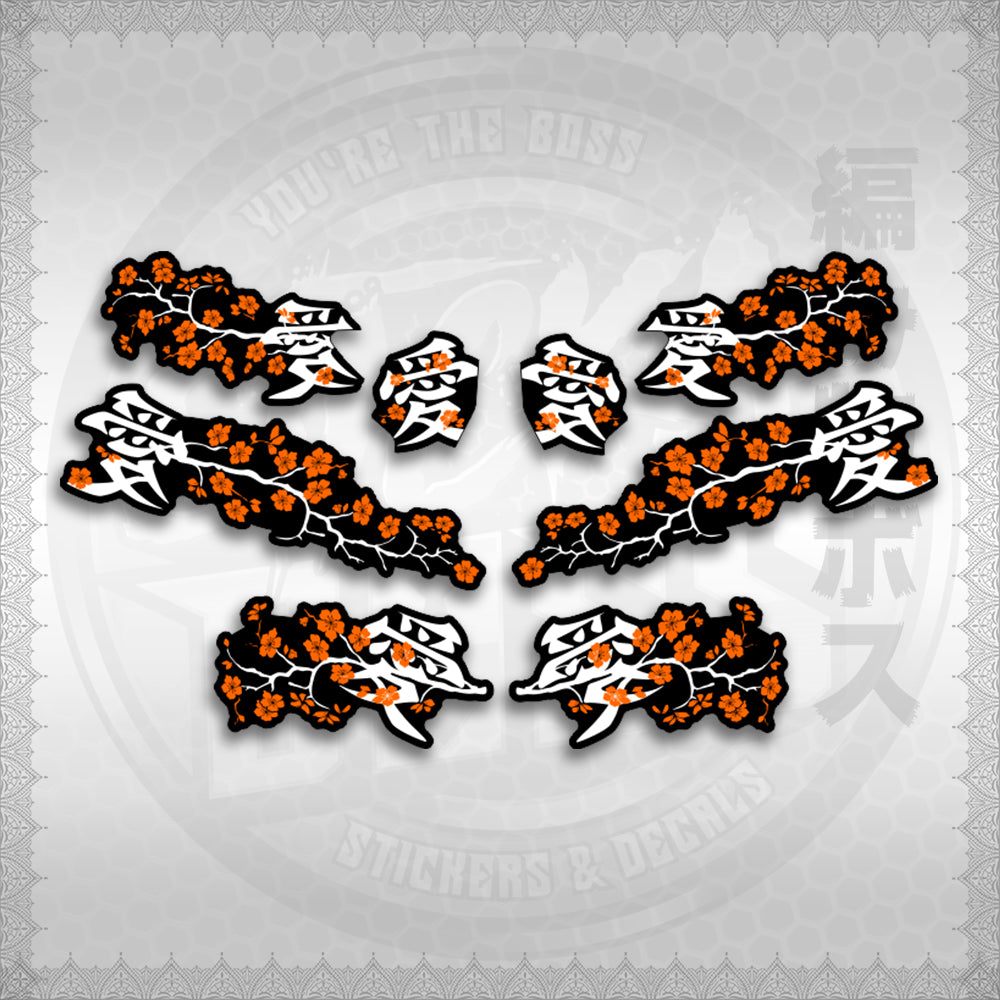 STICKER DECALS for NMAX V2 INDO (NV2SAXFL) By STICKABOSS (SOFIE LAMINATED WATERPROOF)