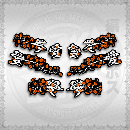 STICKER DECALS for NMAX V2 INDO (NV2SAXFL) By STICKABOSS (SOFIE LAMINATED WATERPROOF)