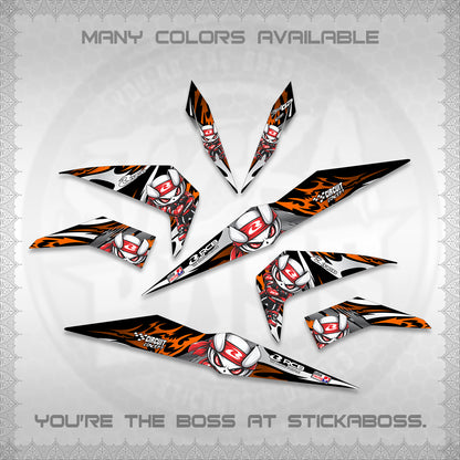 BEAT FI V2 DECALS (2026 NEW RCB 2.0 DESIGN) STICKER KITS BY STICKABOSS