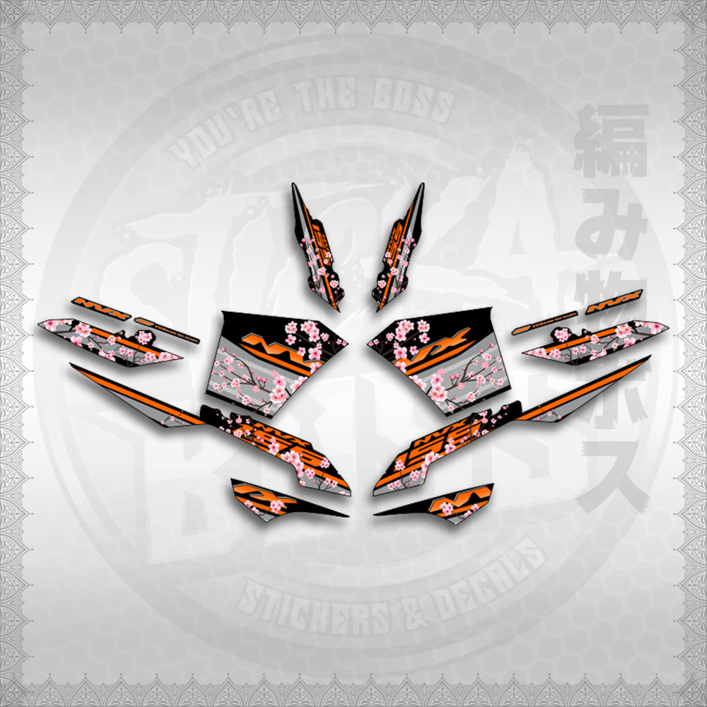 STICKER DECALS for AEROX V3 ALPHA TURBO INDO-MALAYSIAN (AV3SAIN) By STICKABOSS (SOFIE LAMINATED WATERPROOF)