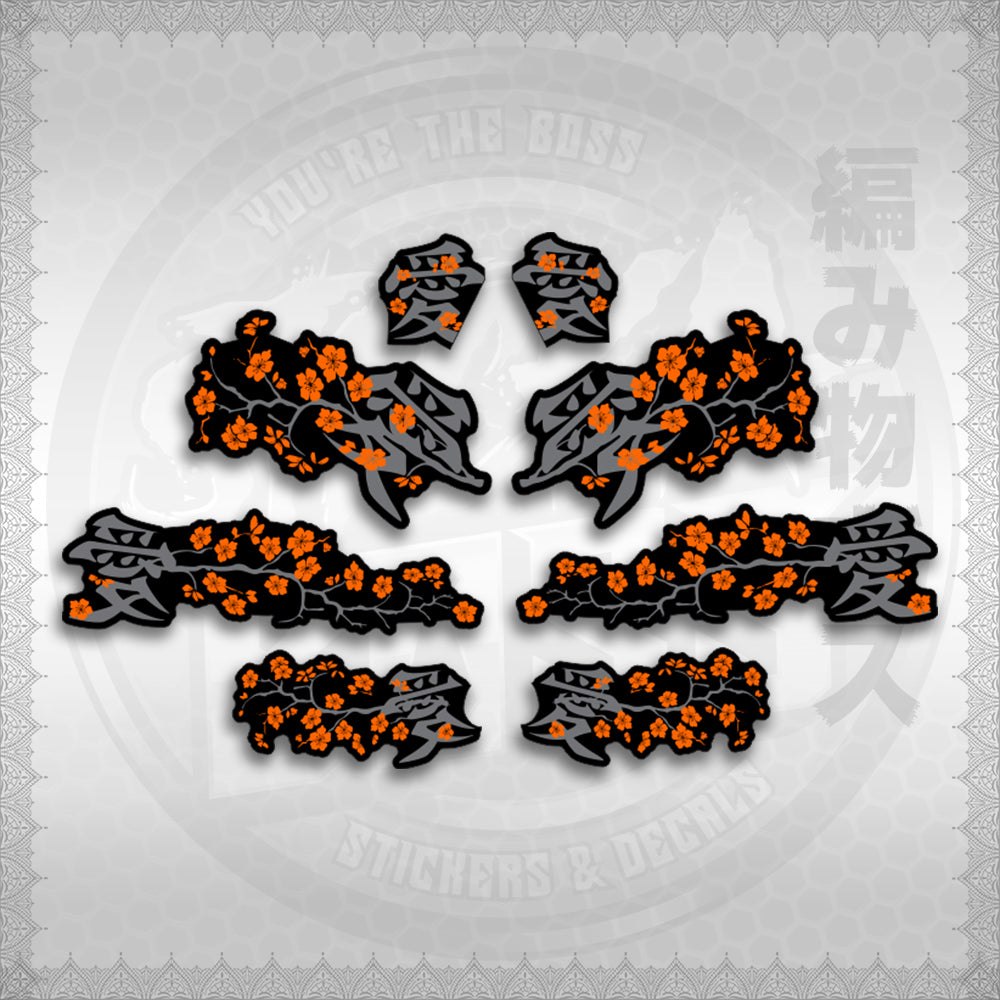 STICKER DECALS for NMAX V1 INDO (NV1SAXFL) By STICKABOSS (SOFIE LAMINATED WATERPROOF)