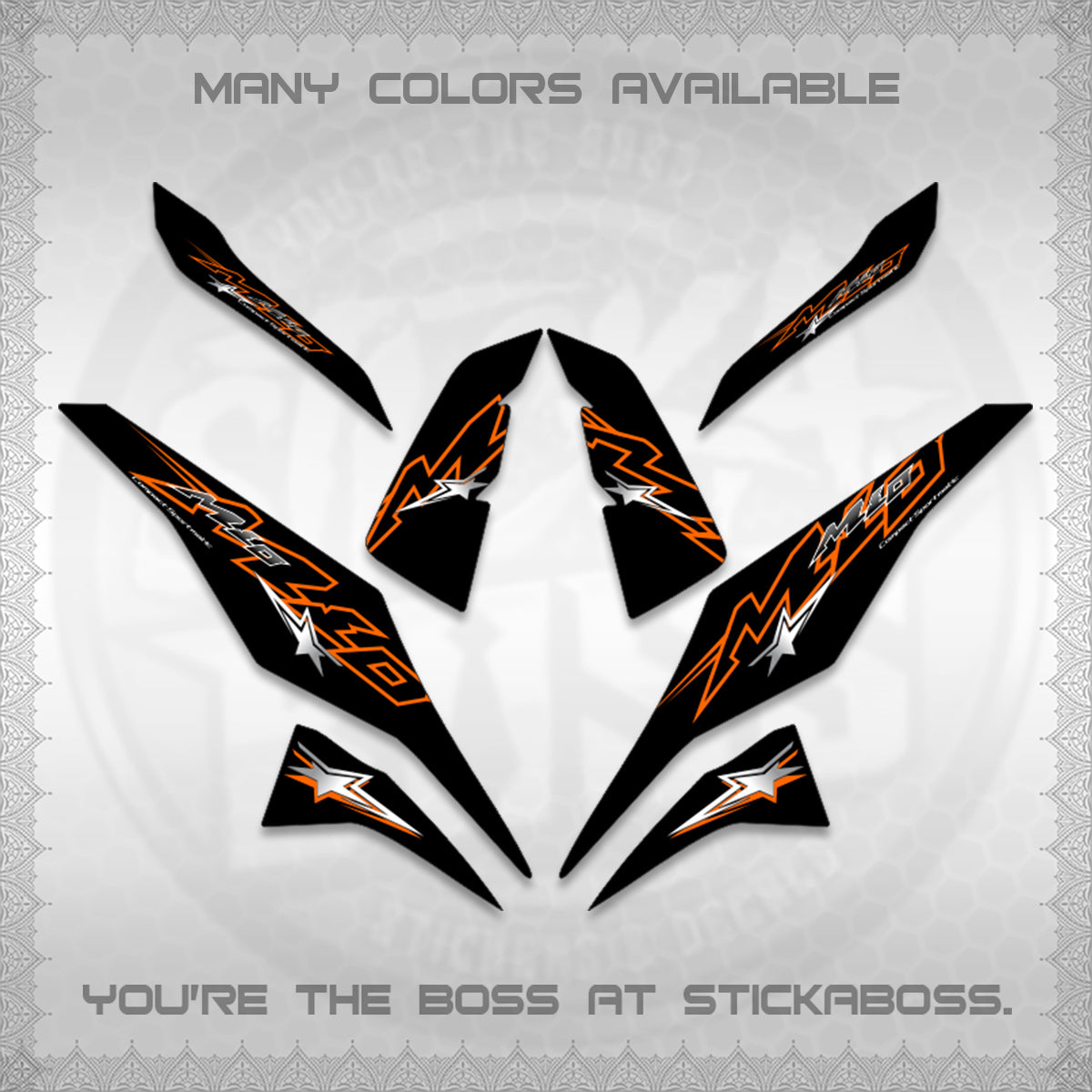 MIO M3 INDO-MALAY DECALS (2026 STAR A04) STICKER DECALS BY STICKABOSS