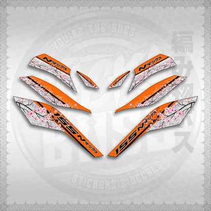 STICKER DECALS for NMAX V3 TURBO INDO (NV3SAIN) By STICKABOSS (SOFIE LAMINATED WATERPROOF)