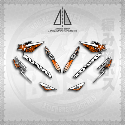 STICKER DECALS for AEROX 155 V1 (AV120ARIN02) By STICKABOSS (SOFIE LAMINATED WATERPROOF) (Copy) (Copy)