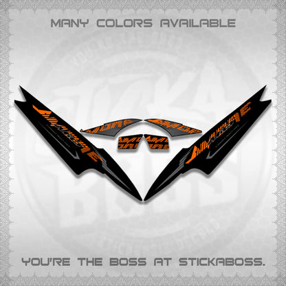 MIO SPORTY/SMILE  DECALS (2026 NEW AMORE DESIGN)STICKER DECALS By STICKABOSS