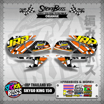 SKYGO KING 150 DECALS ( JRP THAILAND V3 )【WITH FREEBIES】