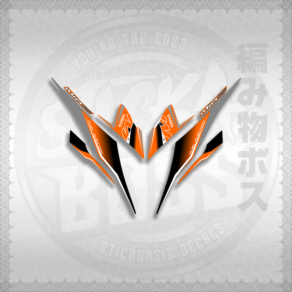 STICKER DECALS for MIO I 125 M3 (MIISTMO) By STICKABOSS (SOFIE LAMINATED WATERPROOF)