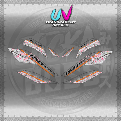 【PREMIUM UV PRINT】TRANSPARENT NMAX V3 TURBO INDO (AV3SAIN)【WITH FREEBIES】