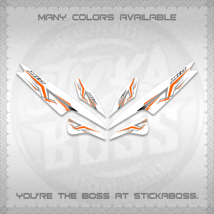 MIO SPORTY  SMILE INDO DECALS FOR WHITE (A24 VARIASI) STICKER DECALS BY STICKABOSS