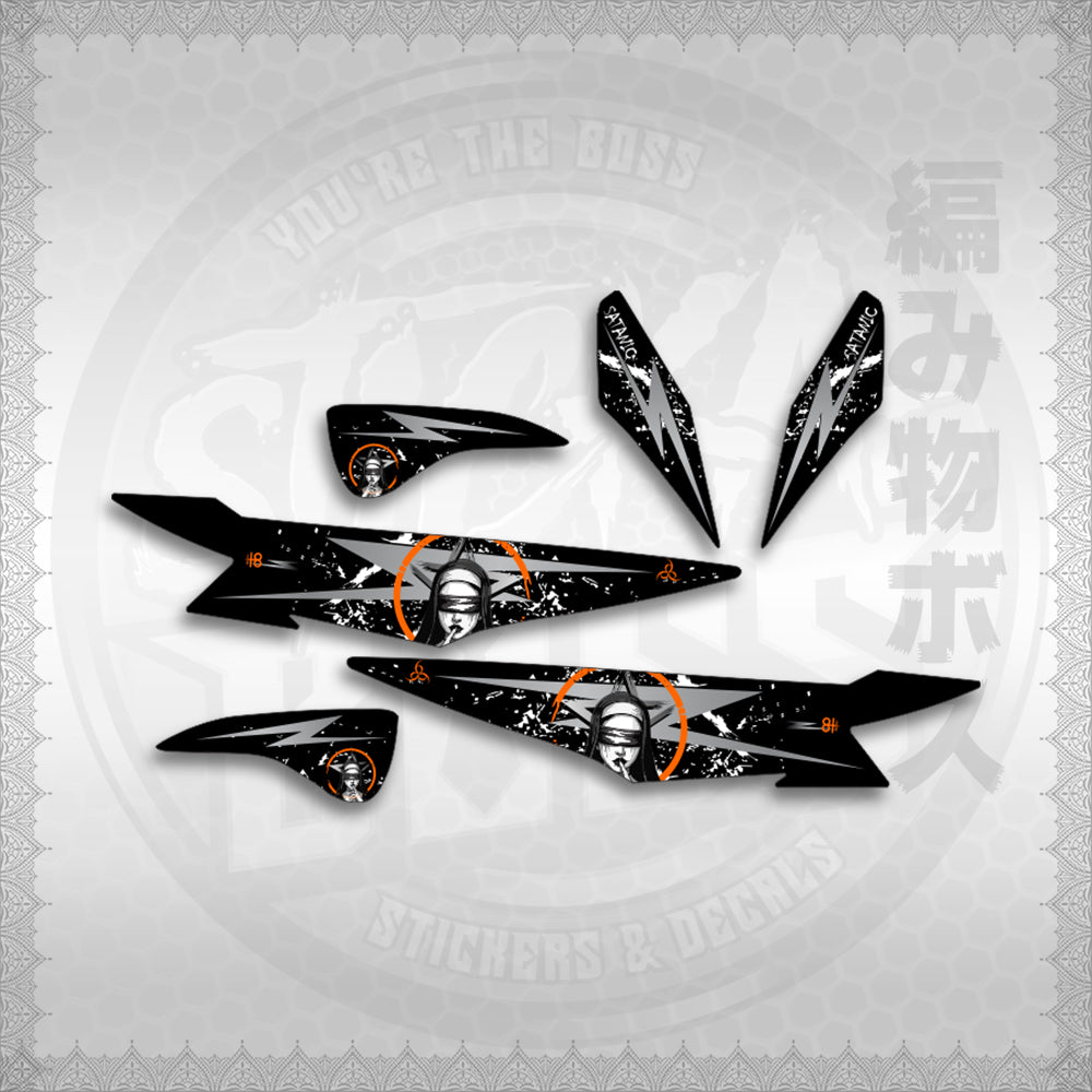 STICKER DECALS for MIO SOULTY MALAYSIAN (MSOLASA) By STICKABOSS (SOFIE LAMINATED WATERPROOF) (Copy)