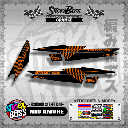 MIO AMORE DECALS ( FISHBONE STREET SIDE )【WITH FREEBIES】