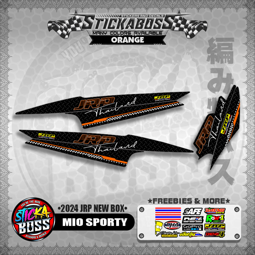 MIO SPORTY STICKER DECALS ( 2024 JRP NEW BOX )【WITH FREEBIES】