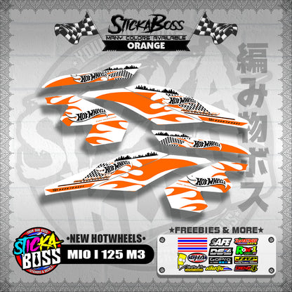 MIO I 125 M3 DECALS ( NEW HOTWHEELS )【WITH FREEBIES】