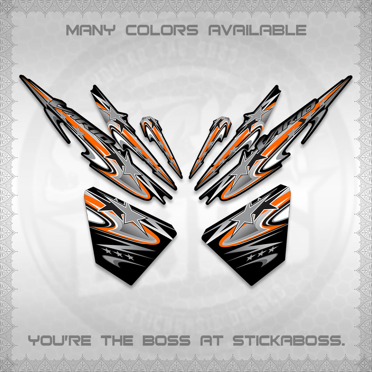 CLICK V1 VARIO DECALS (2026 RISING STAR DESIGN) STICKER DECALS By STICKABOSS (Copy) (Copy) (Copy) (Copy) (Copy) (Copy) (Copy)