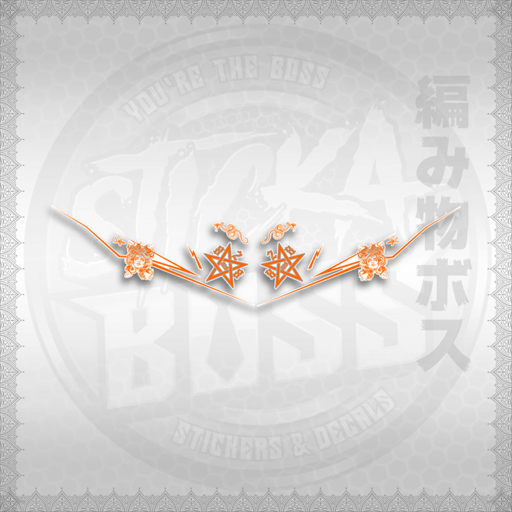 STICKER DECALS for ADV 160 (A160MESN) By STICKABOSS (SOFIE LAMINATED WATERPROOF) (Copy)