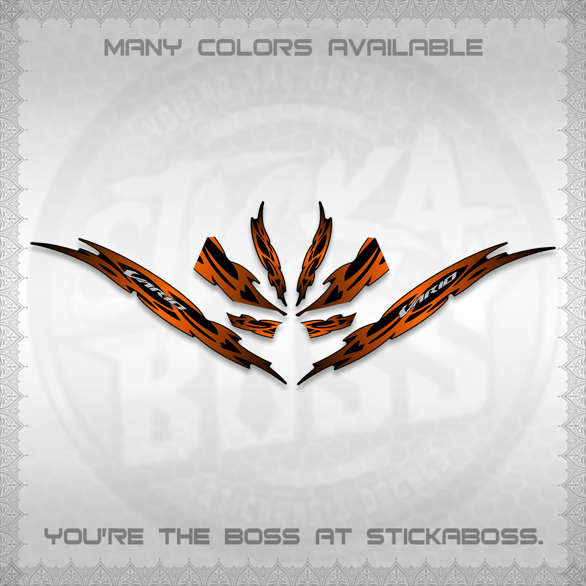 CLICK 125 V3 INDO VARIO DECALS (2026 NUSANTARA STRIPING) STICKER DECALS By STICKABOSS