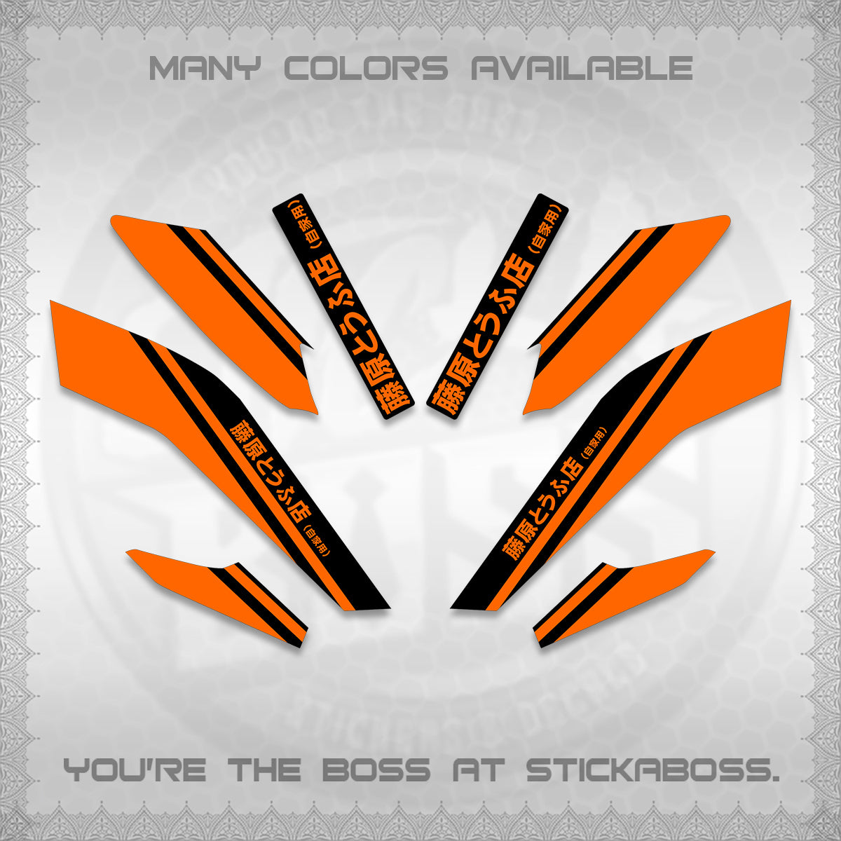 NMAX V2 DECALS (TRUENO STYLE DESIGN) STICKER KITS By STICKABOSS