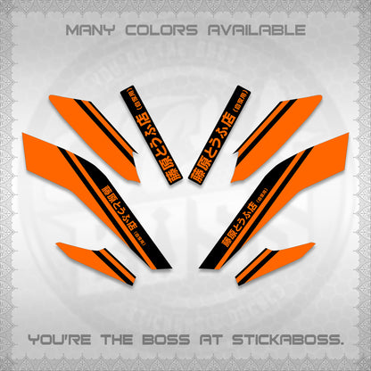NMAX V2 DECALS (TRUENO STYLE DESIGN) STICKER KITS By STICKABOSS