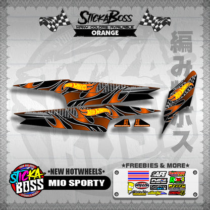 MIO SPORTY DECALS ( NEW HOTWHEELS )【WITH FREEBIES】