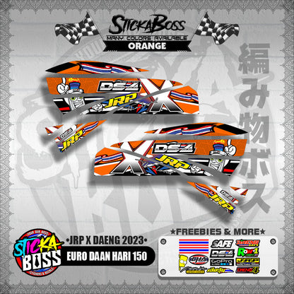 EURO DAAN HARI 150 DECALS ( JRP X DAENG 2023 )【WITH FREEBIES】