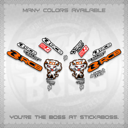 AEROX V2 DECALS (2026 RACE ZOMBIE DESIGN) STICKER DECALS By STICKABOSS
