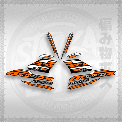 AEROX 155 V1 THAI CONCEPT ( NITRO EDGE ) STICKER DECALS By STICKABOSS