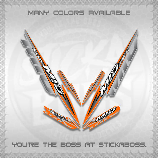 MIO 1 STRIPING DECALS (2026 MS 952) STICKER DECALS By STICKABOSS