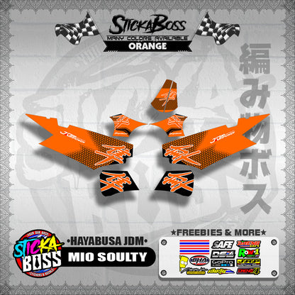 MIO SOULTY DECALS ( HAYABUSA JDM )【WITH FREEBIES】