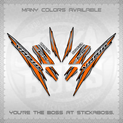 CLICK 125 V3 INDO DECALS (2024 SV 22-A1 STYLE) STICKER KITS By STICKABOSS