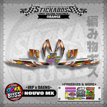 NOUVO MX Decals ( JRP x DAENG )【WITH FREEBIES】